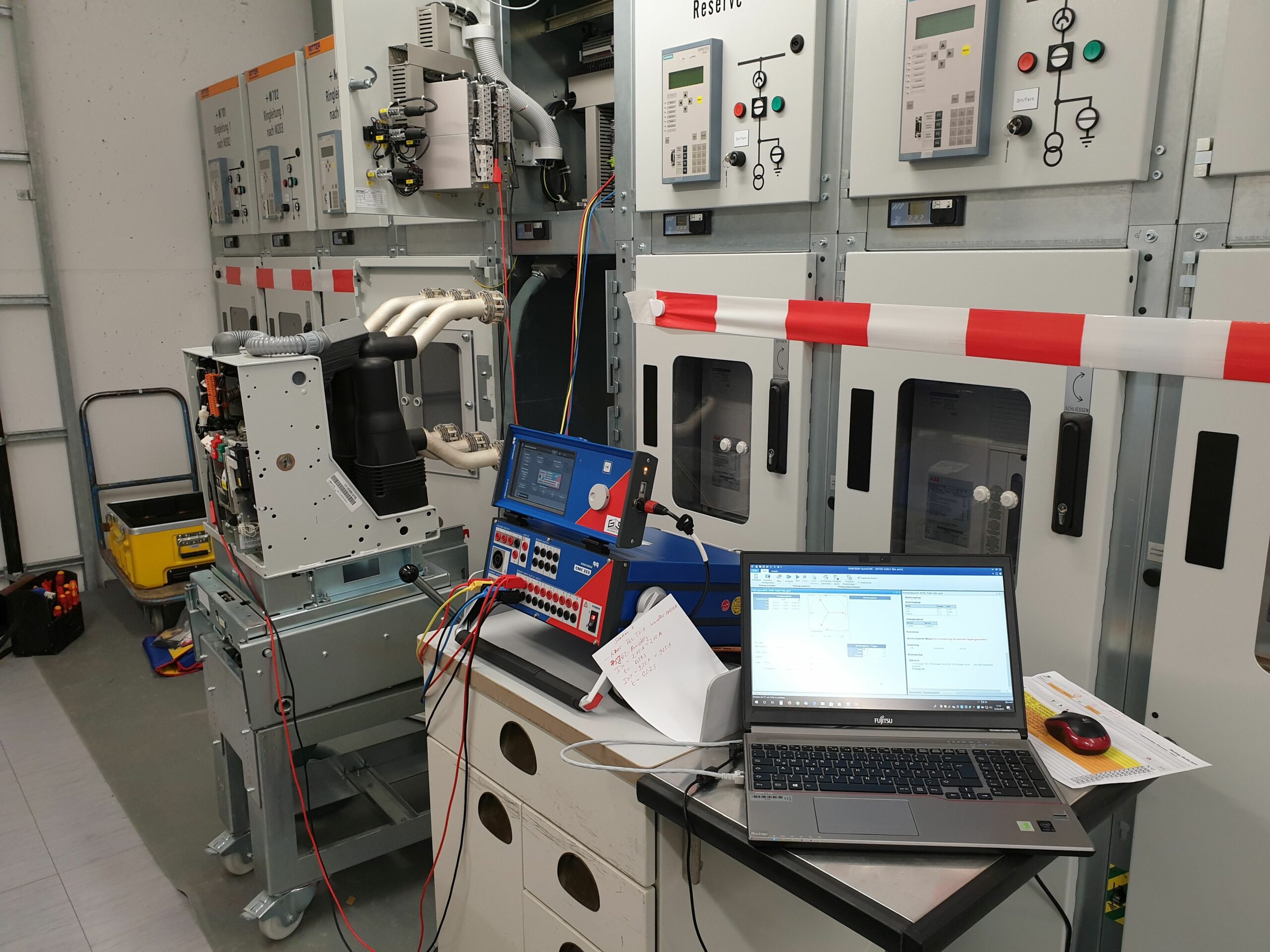 Schutztechnik mit Prüfungen